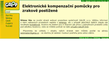 Tablet Screenshot of galop.cz